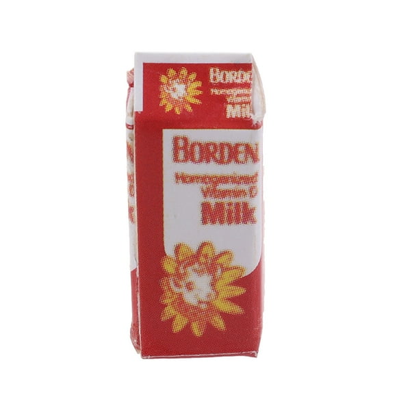 Dollhouse Miniature Replica Borden Vanilla Ice Cream Box Dollhouse Miniature Replica Borden Vanilla Ice Cream Box